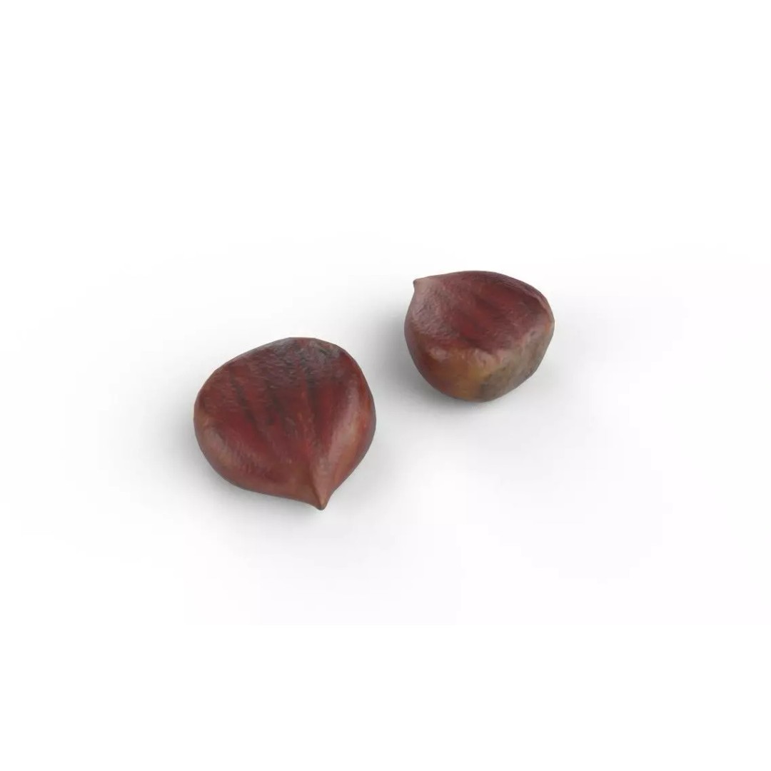 Chestnut M08 3D Model – Low Poly Game Asset, FBX, PBR Textures - View 2