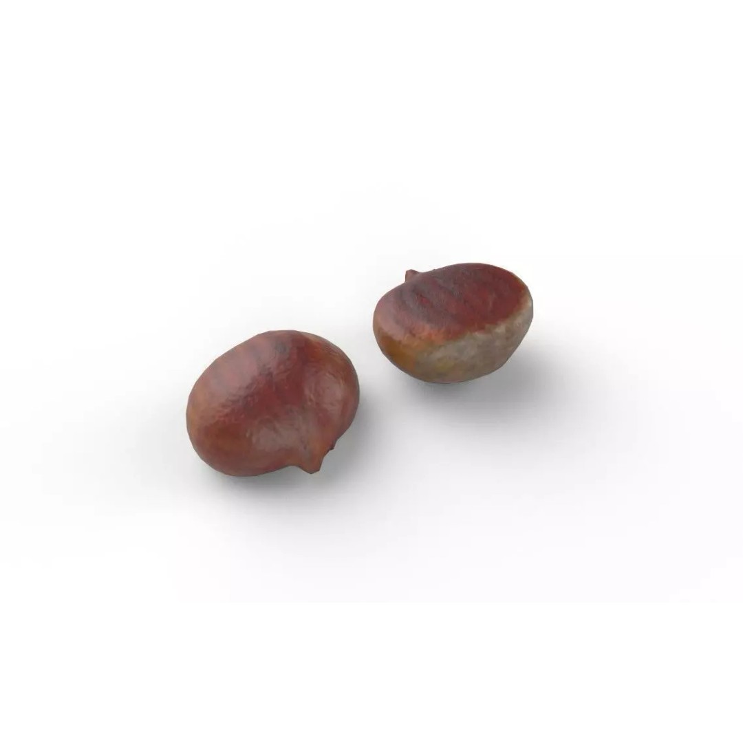 Chestnut M11 3D Model – Low Poly Game Asset, FBX, PBR Textures - View 2