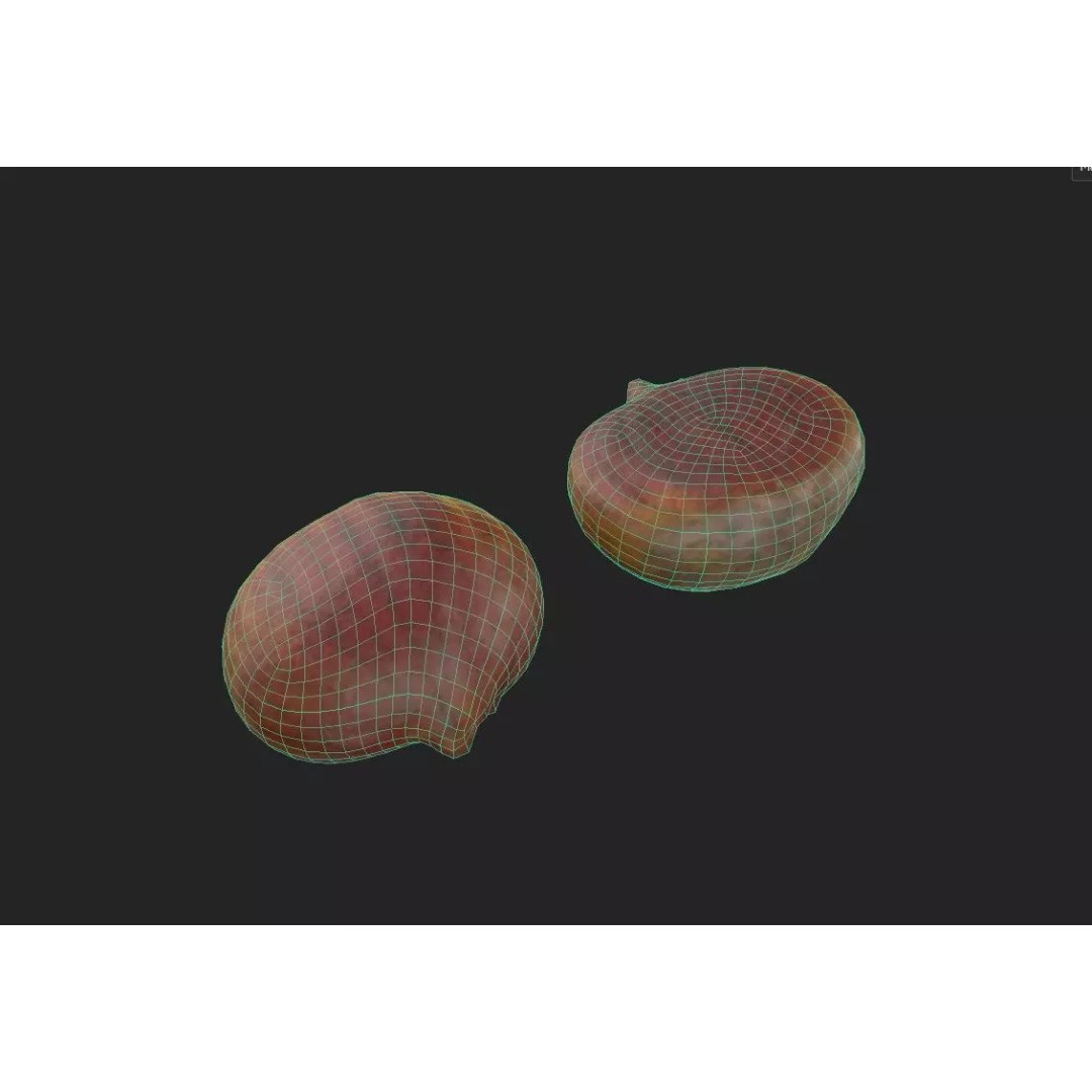 Chestnut M11 3D Model – Low Poly Game Asset, FBX, PBR Textures - View 3