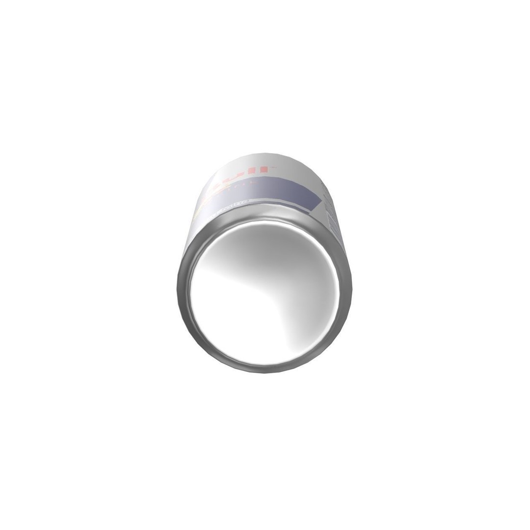 Red Bull Drink Can 3D Model – Low Poly PBR Beverage Asset, FBX, OBJ - View 17