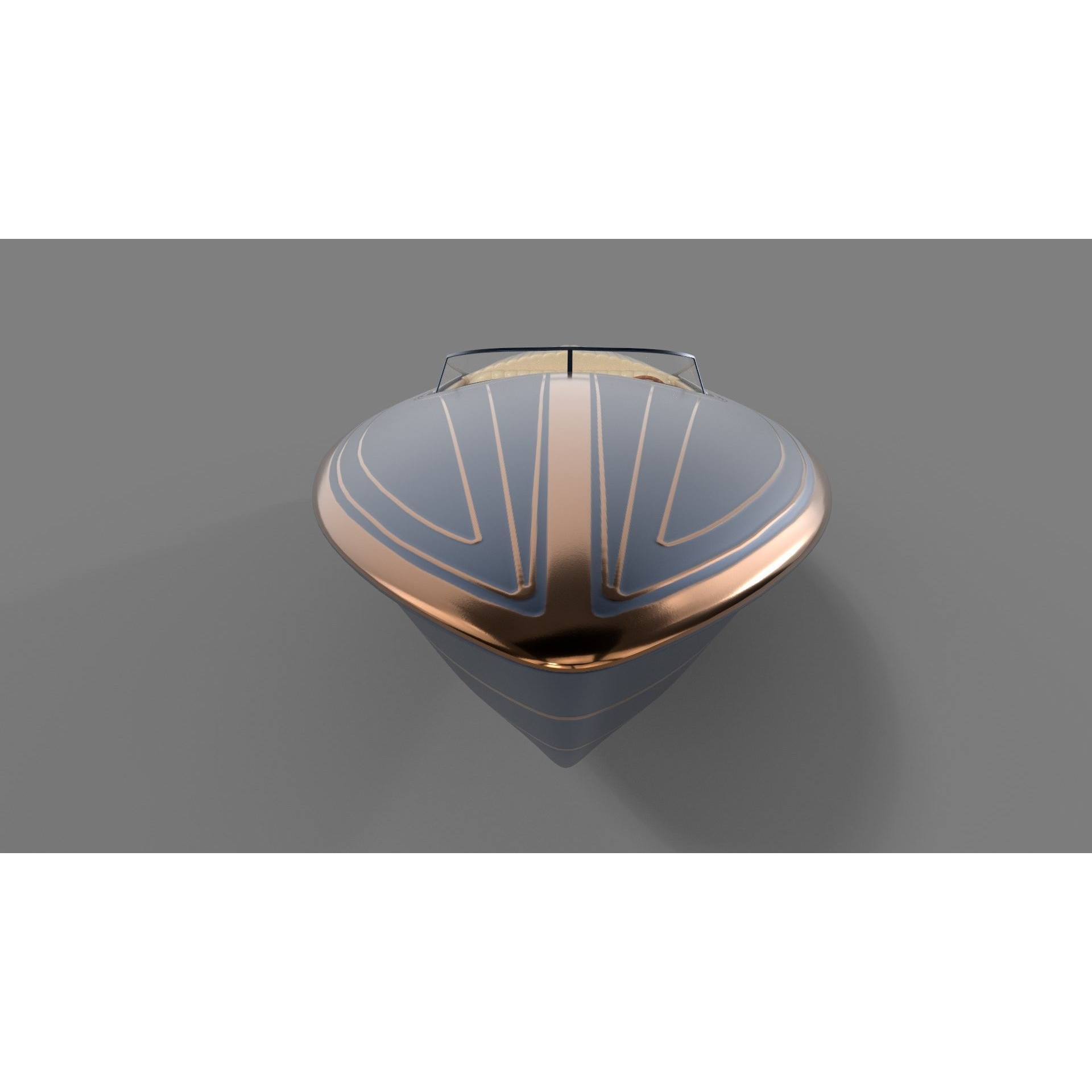 Motorboat - Low-Poly Game-Ready 3D Model - View 11