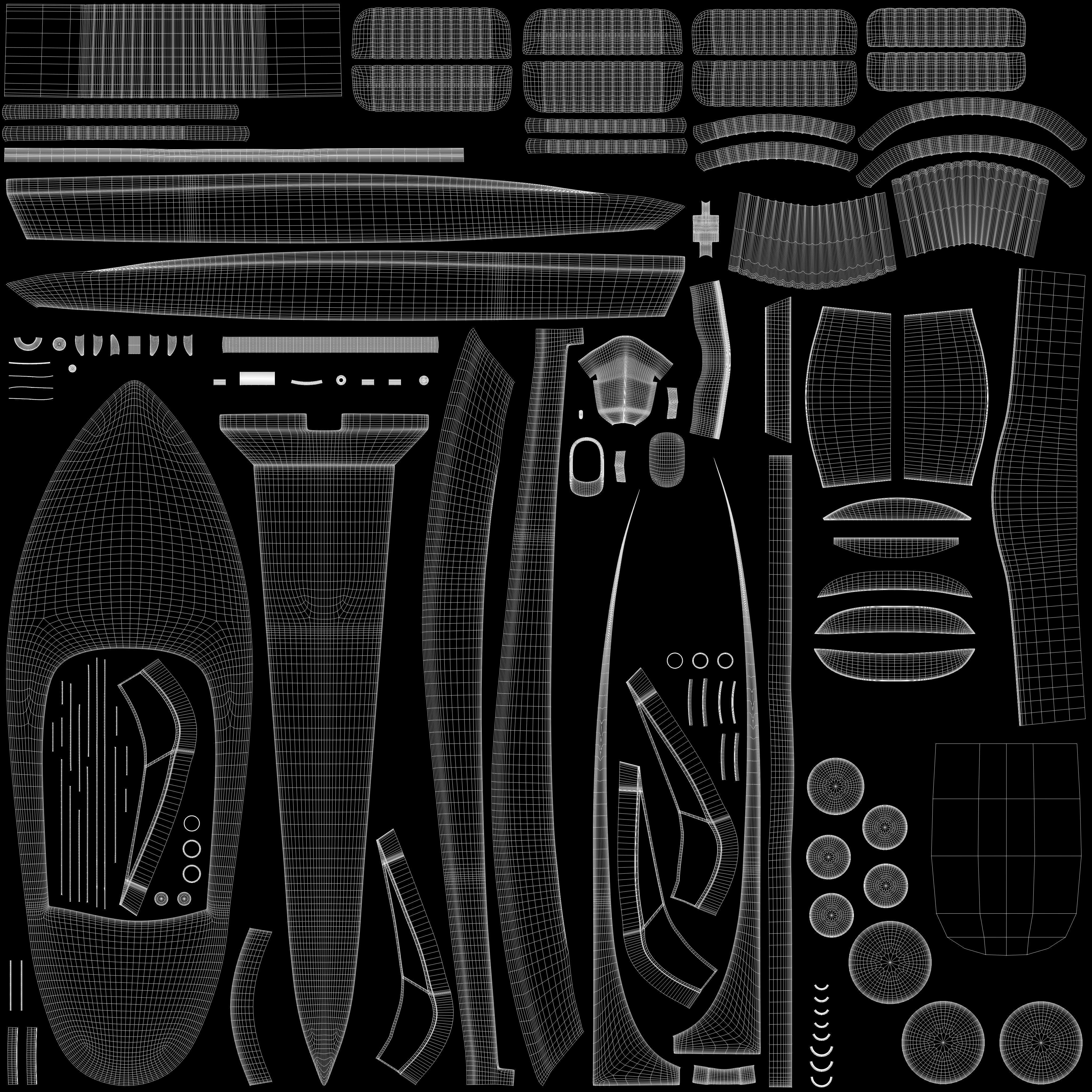 Motorboat - Low-Poly Game-Ready 3D Model - View 16