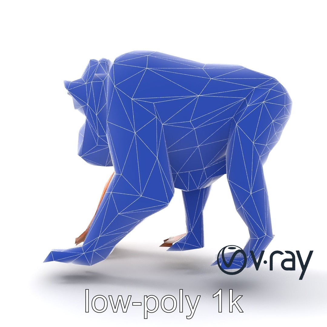 Orangutan 3D Model – Low Poly Explorer Pack, FBX, Game Ready
