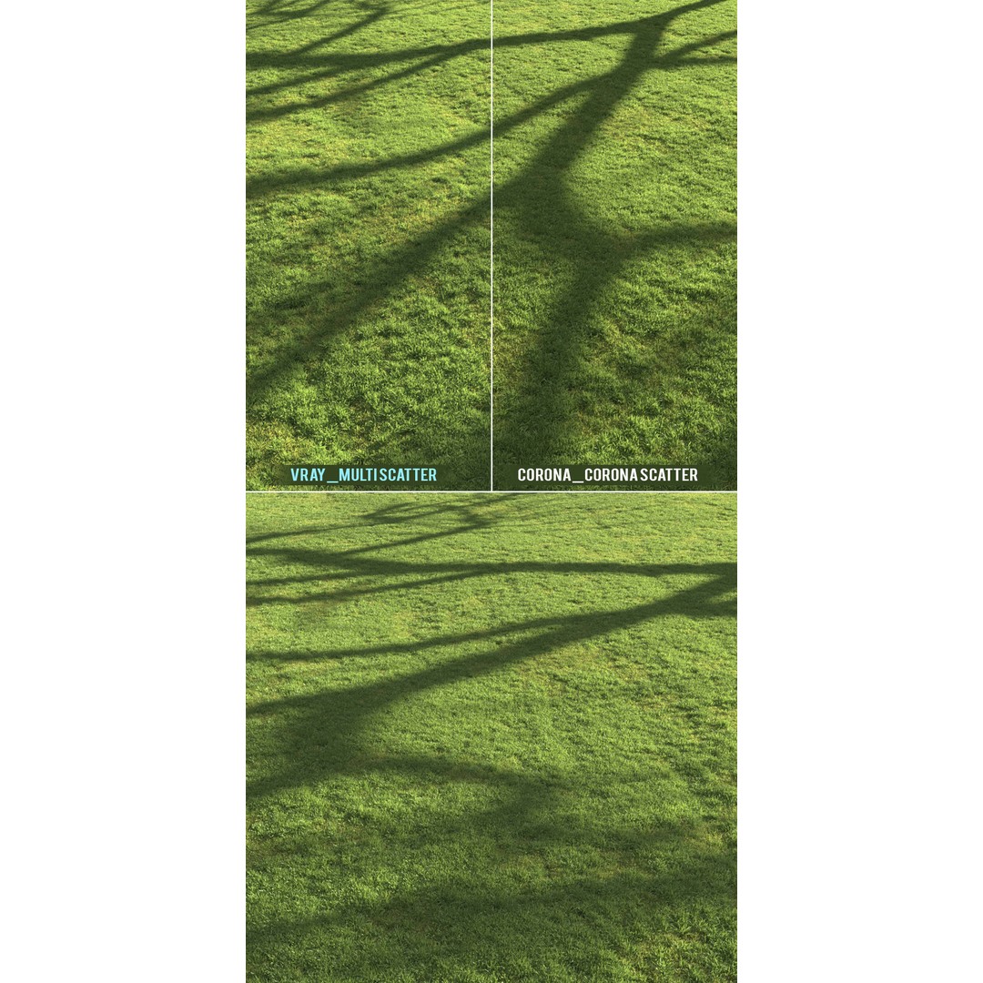 Flat Grass 3D Model – Realistic Grass Patterns, FBX, Game-Ready - View 5
