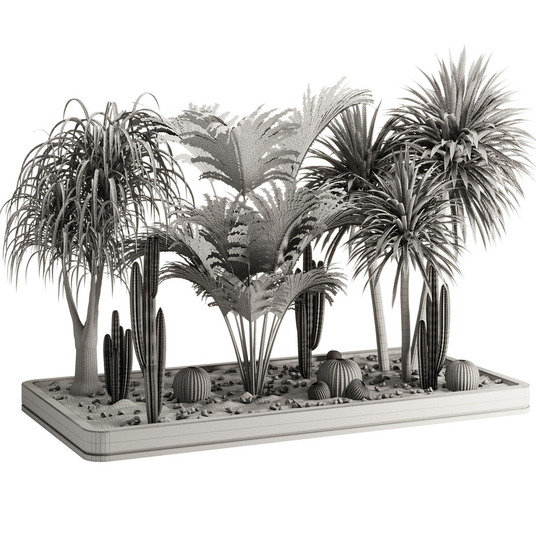Olive Tree 3D Model – High Poly Outdoor Asset, OBJ, PBR