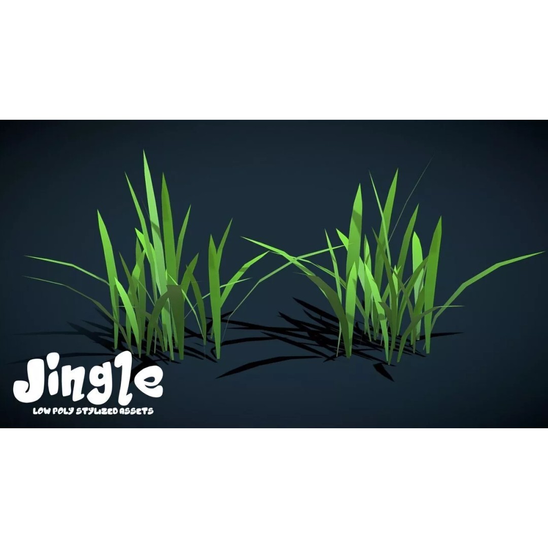Pine Tree 3D Model – Low Poly Stylized Nature Asset Pack, FBX - View 4