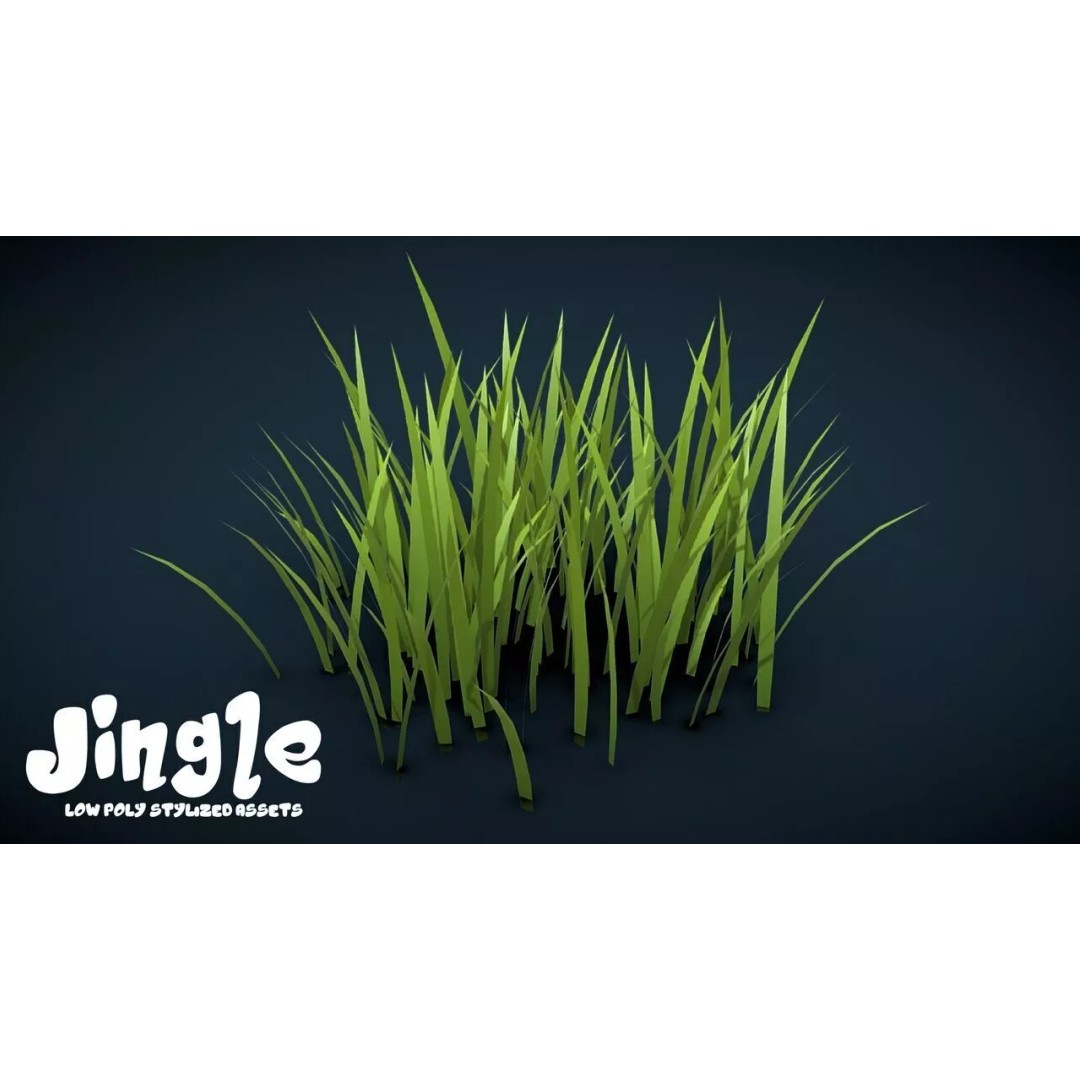 Pine Tree 3D Model – Low Poly Stylized Nature Asset Pack, FBX - View 7