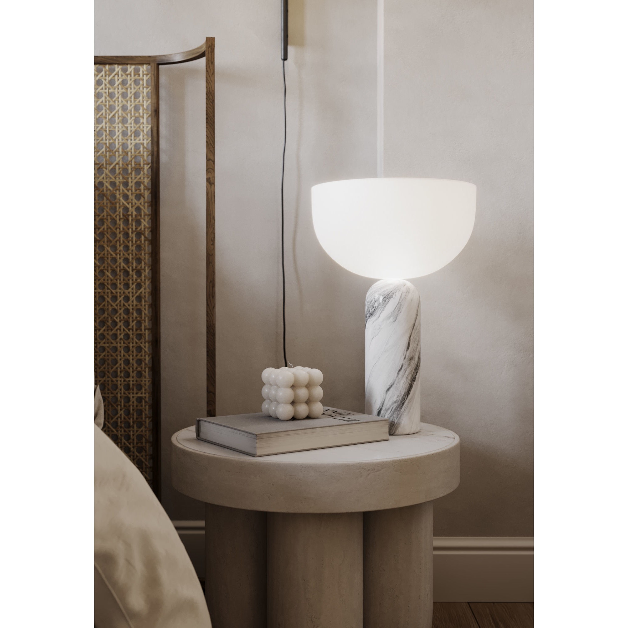 Fully Furnished Bedroom - Interior Scene 3D Model