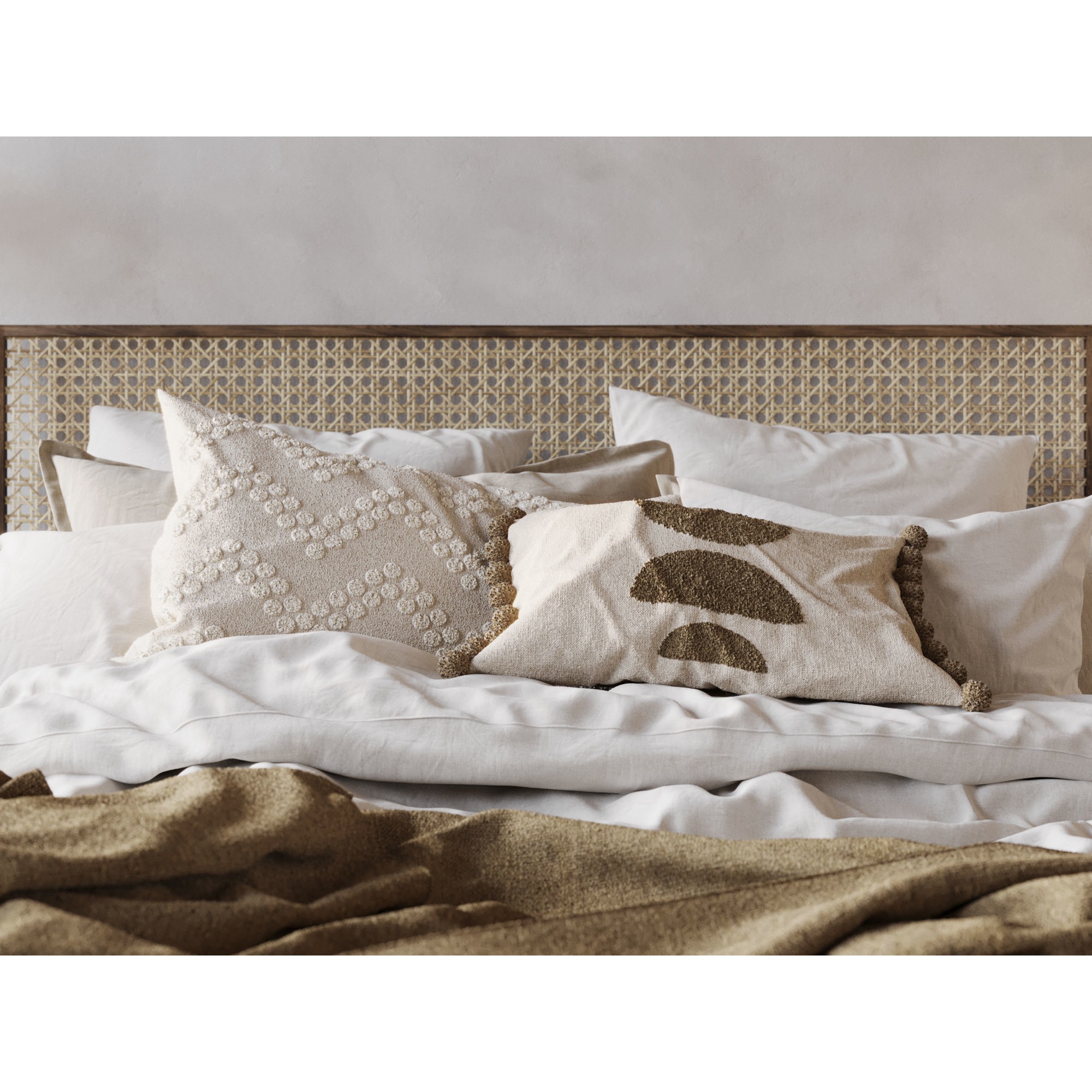 Fully Furnished Bedroom - Interior Scene 3D Model - View 10