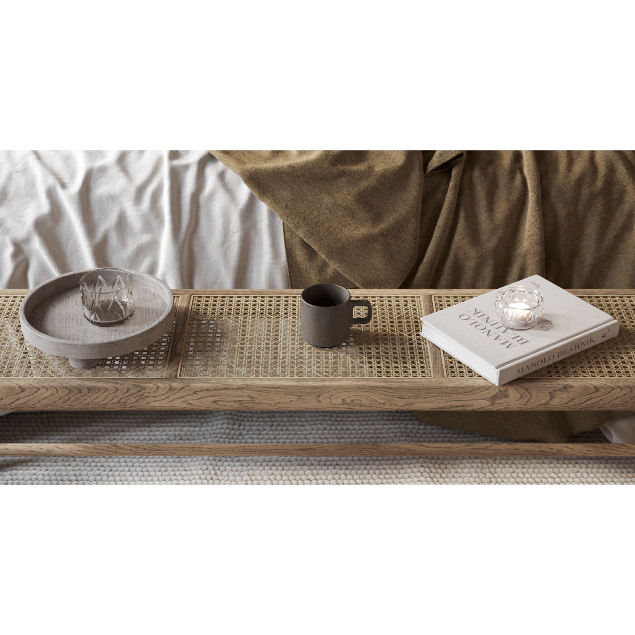 Fully Furnished Bedroom - Interior Scene 3D Model - View 8