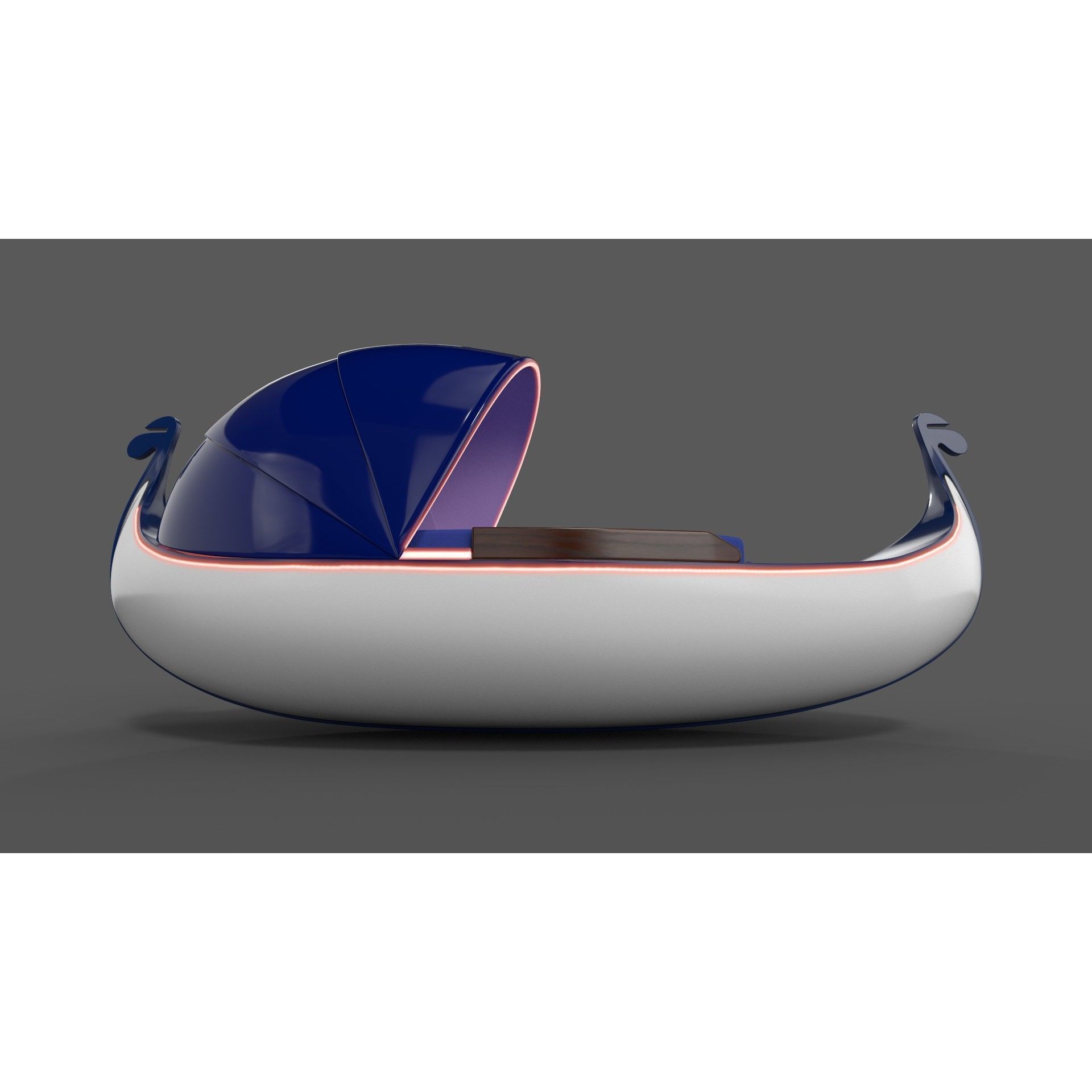 Gondola - Low-Poly Game-Ready 3D Model - View 7