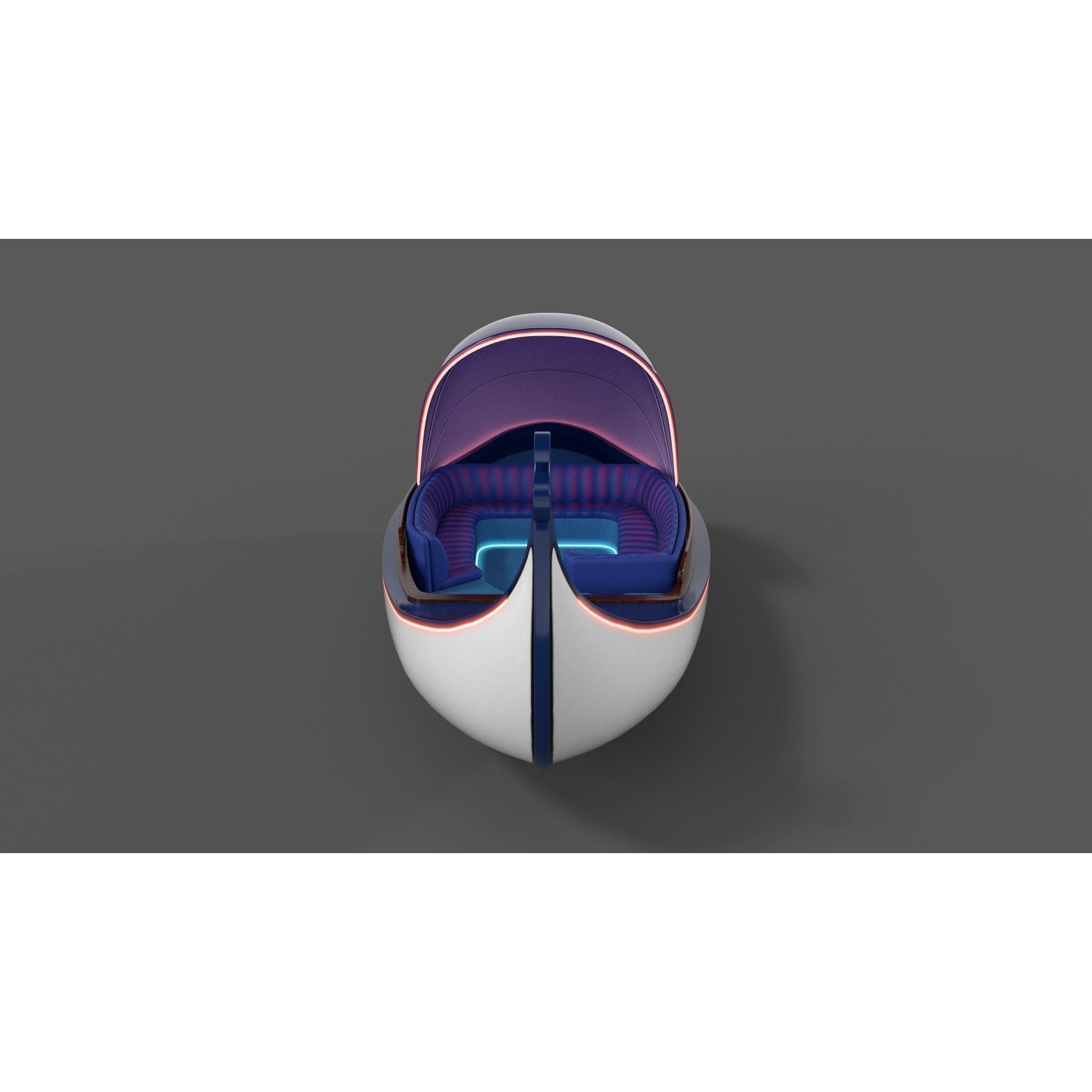 Gondola - Low-Poly Game-Ready 3D Model - View 8