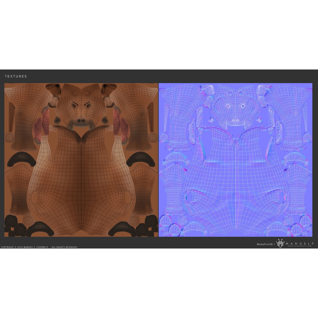 Stylized Cartoon Horse 3D Model – Low Poly Animation Asset, FBX, OBJ - View 28