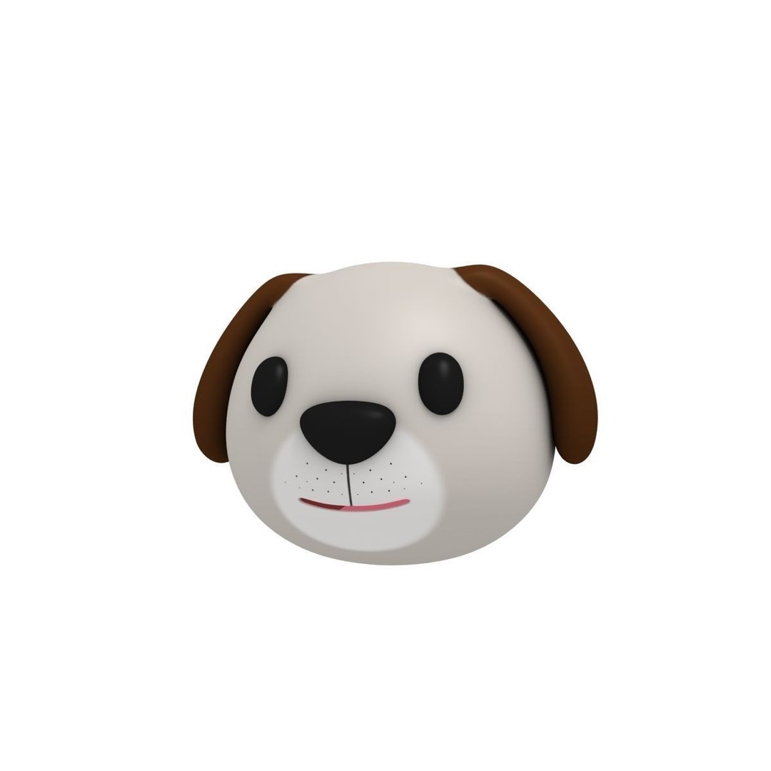 Cartoon Animal Head Pack 3D Model – Low Poly Game Asset, FBX/OBJ - View 15