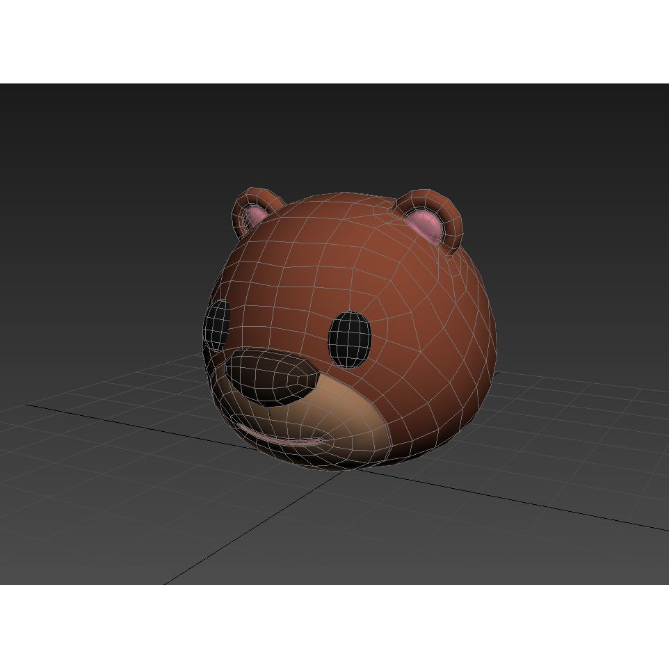 Cartoon Animal Head Pack 3D Model – Low Poly Game Asset, FBX/OBJ - View 21