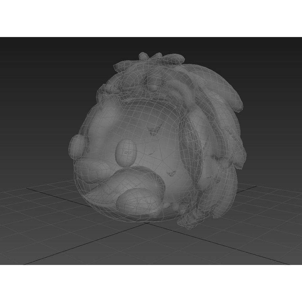 Cartoon Animal Head Pack 3D Model – Low Poly Game Asset, FBX/OBJ - View 22