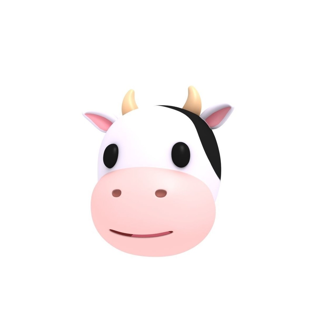 Cartoon Animal Head Pack 3D Model – Low Poly Game Asset, FBX/OBJ - View 5