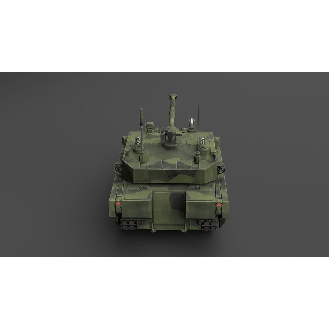 General Dynamics Griffin III 3D Model – PBR Military Vehicle, FBX, OBJ - View 13
