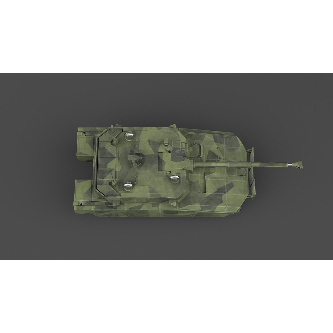 General Dynamics Griffin III 3D Model – PBR Military Vehicle, FBX, OBJ - View 15