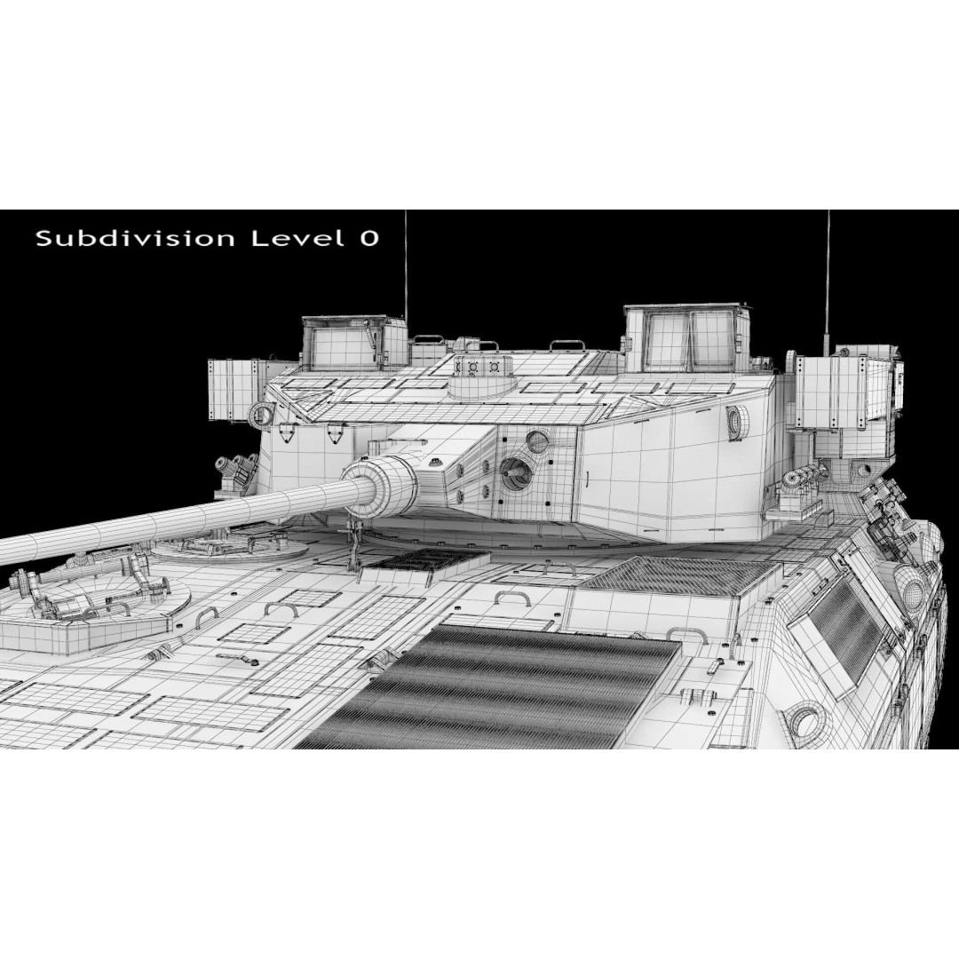 Japanese Type 89 IFV Tank 3D Model – High Poly Military Vehicle, FBX, OBJ - View 16