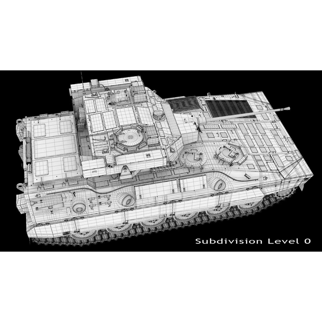 Japanese Type 89 IFV Tank 3D Model – High Poly Military Vehicle, FBX, OBJ - View 20