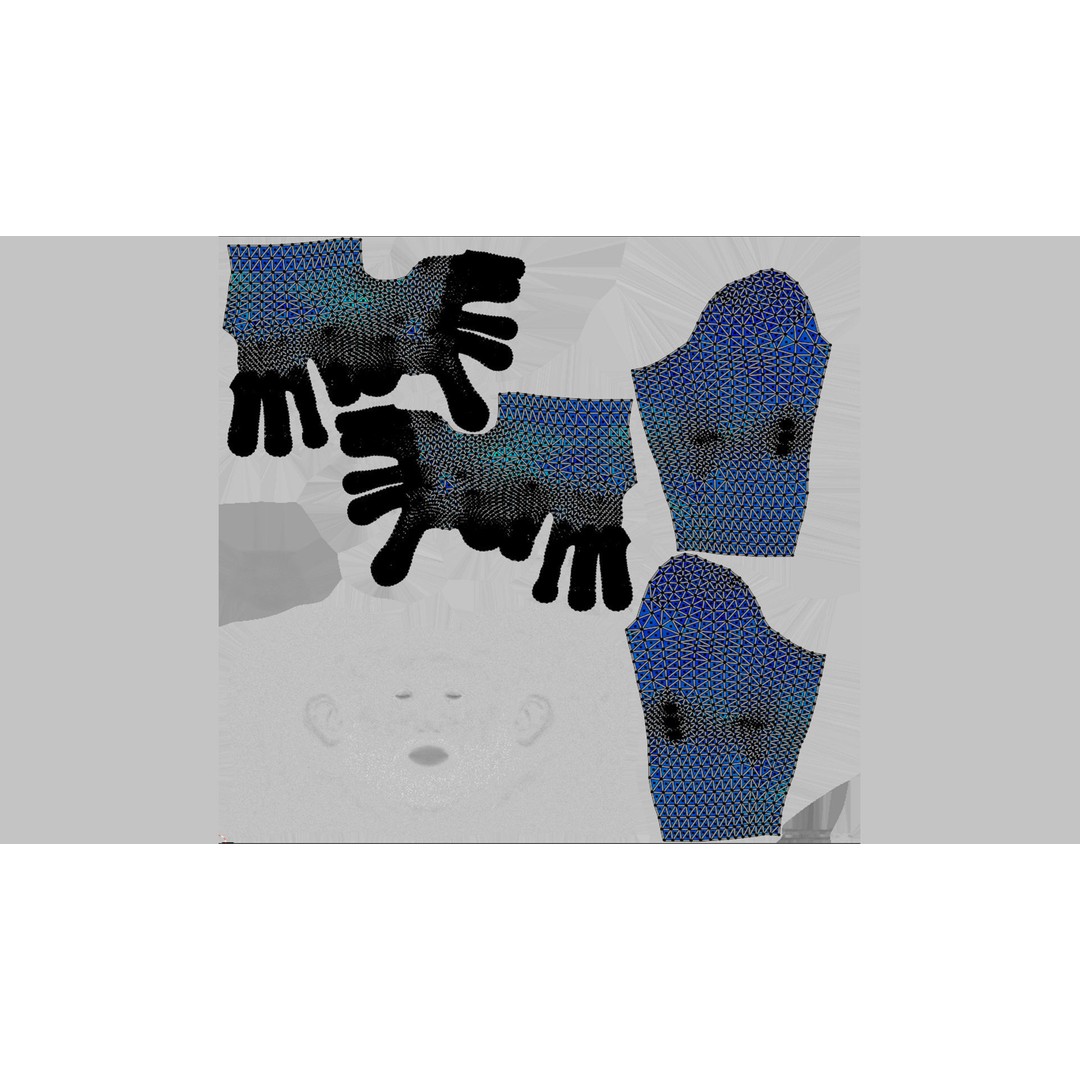 Realistic FPS Arms 3D Model – Low Poly Rigged Hands for Games, FBX