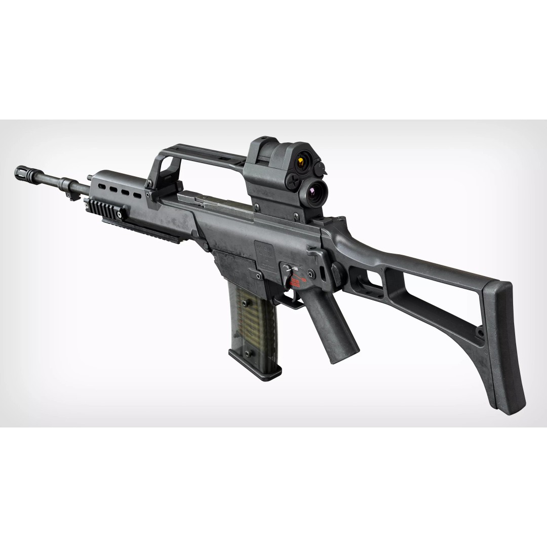 HK G36 3D Model – Low Poly Game-Ready Tactical Rifle for Unity, Unreal Engine - View 13
