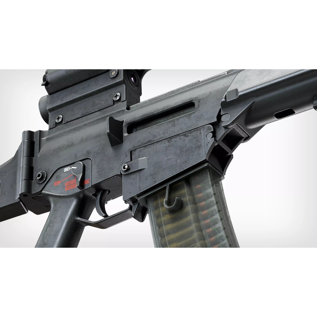 HK G36 3D Model – Low Poly Game-Ready Tactical Rifle for Unity, Unreal Engine - View 15