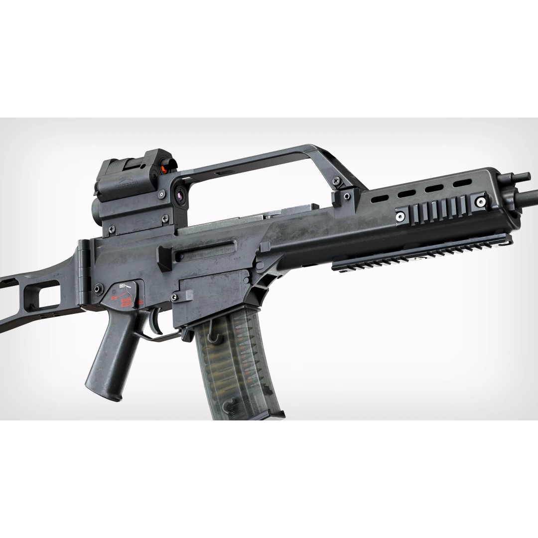 HK G36 3D Model – Low Poly Game-Ready Tactical Rifle for Unity, Unreal Engine - View 16