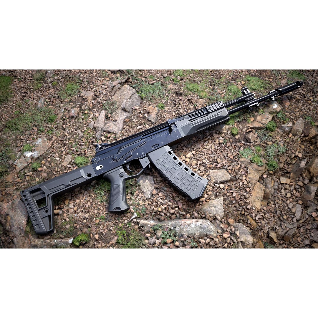 AK-12 3D Model – Low Poly Game-Ready Assault Rifle, FBX - View 2