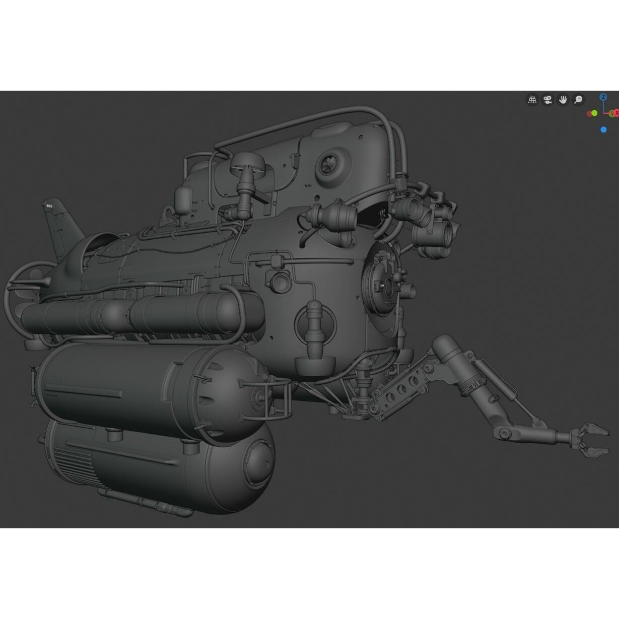 OMAR 7000 - Industrial 3D Model - View 10