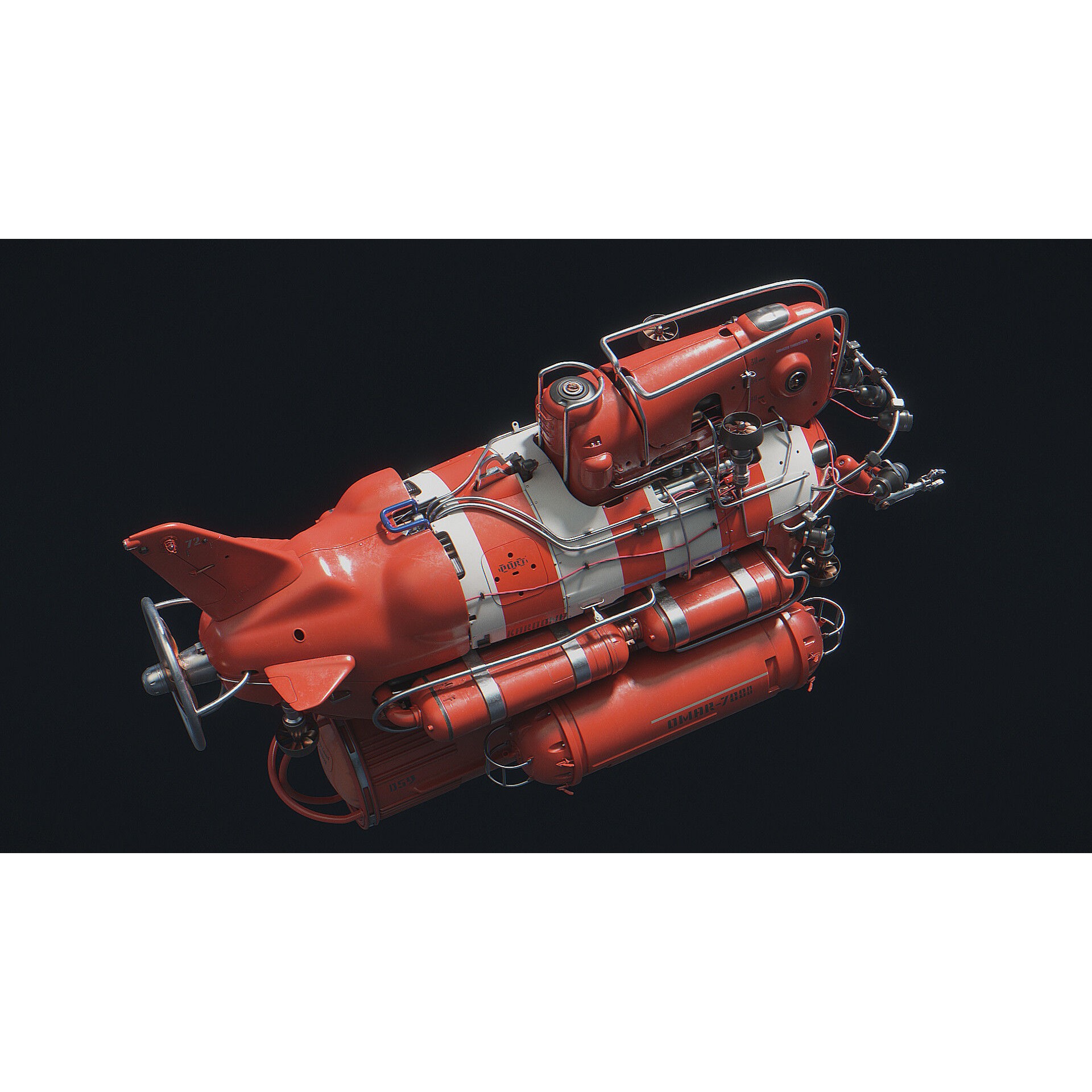 OMAR 7000 - Industrial 3D Model - View 4