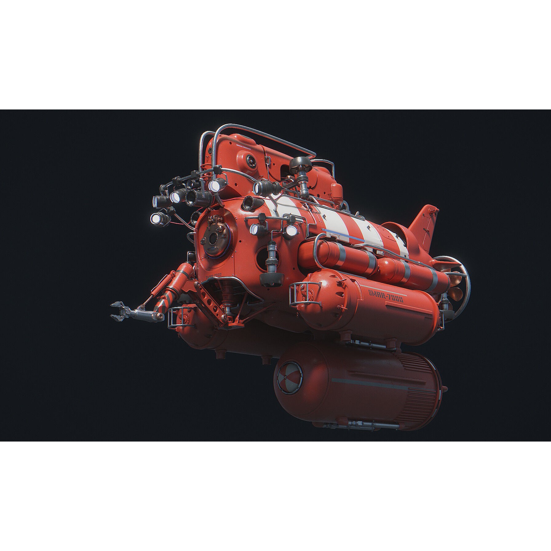 OMAR 7000 - Industrial 3D Model - View 5