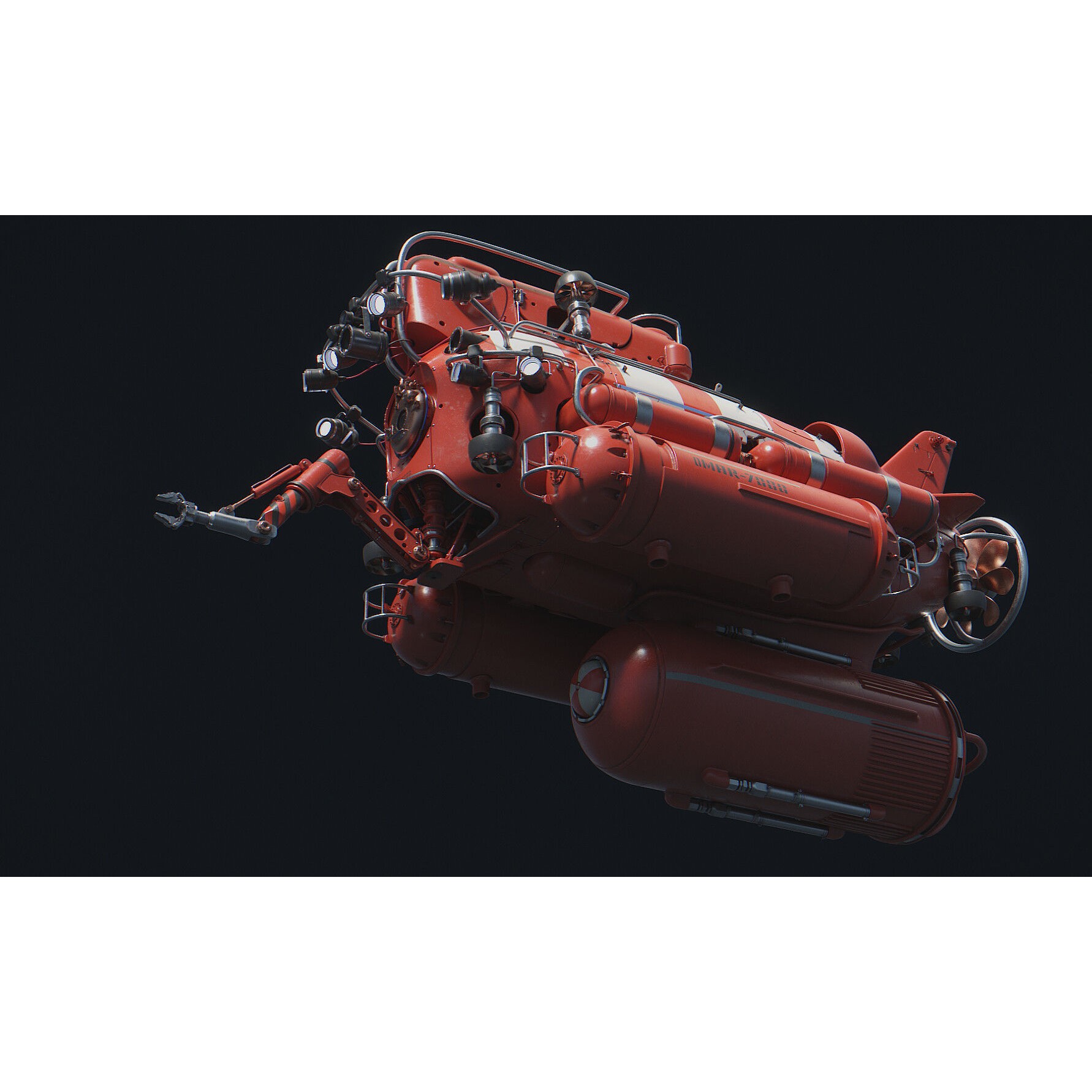 OMAR 7000 - Industrial 3D Model - View 7