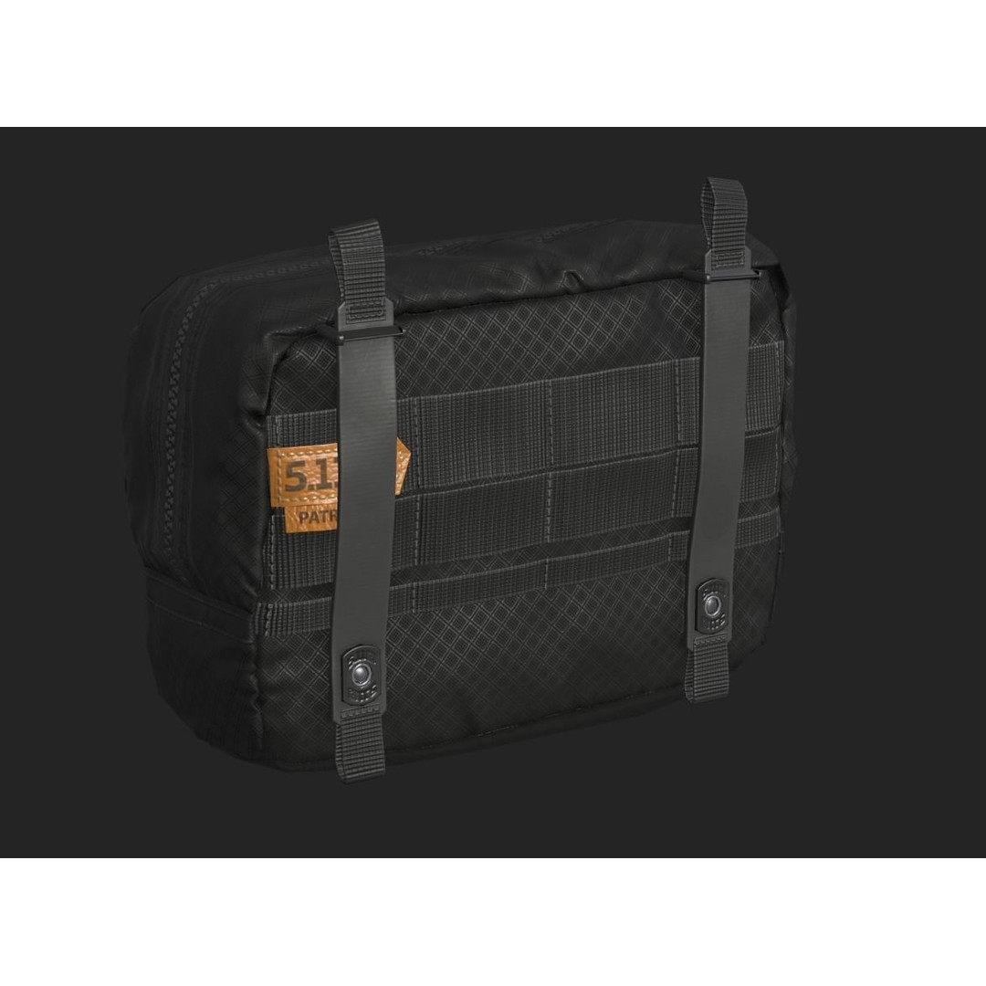 Tactical Pouch 3D Model – Low Poly PBR Game Asset, FBX, OBJ - View 11