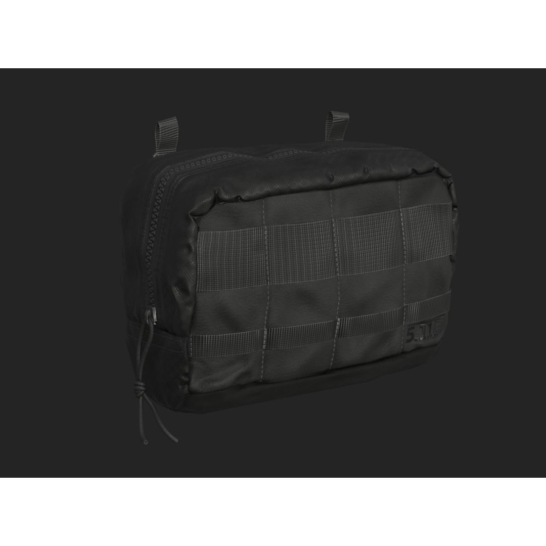 Tactical Pouch 3D Model – Low Poly PBR Game Asset, FBX, OBJ - View 12