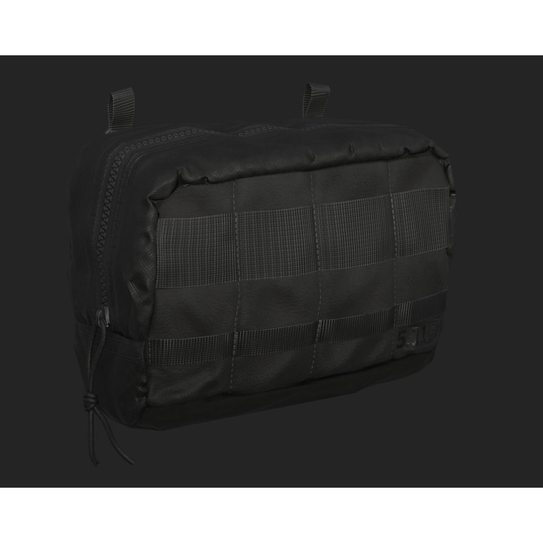 Tactical Pouch 3D Model – Low Poly PBR Game Asset, FBX, OBJ - View 14