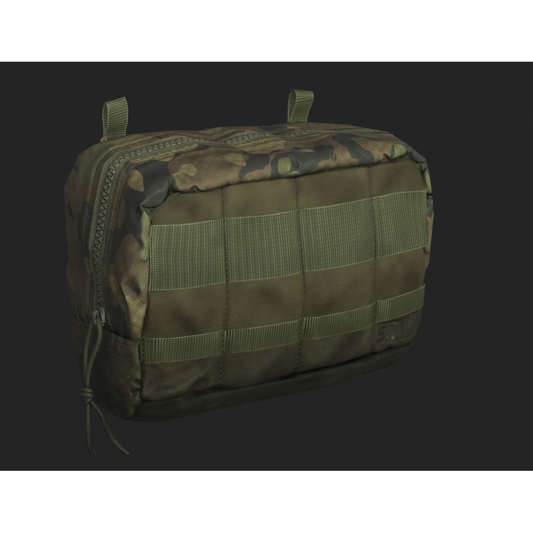 Tactical Pouch 3D Model – Low Poly PBR Game Asset, FBX, OBJ - View 22