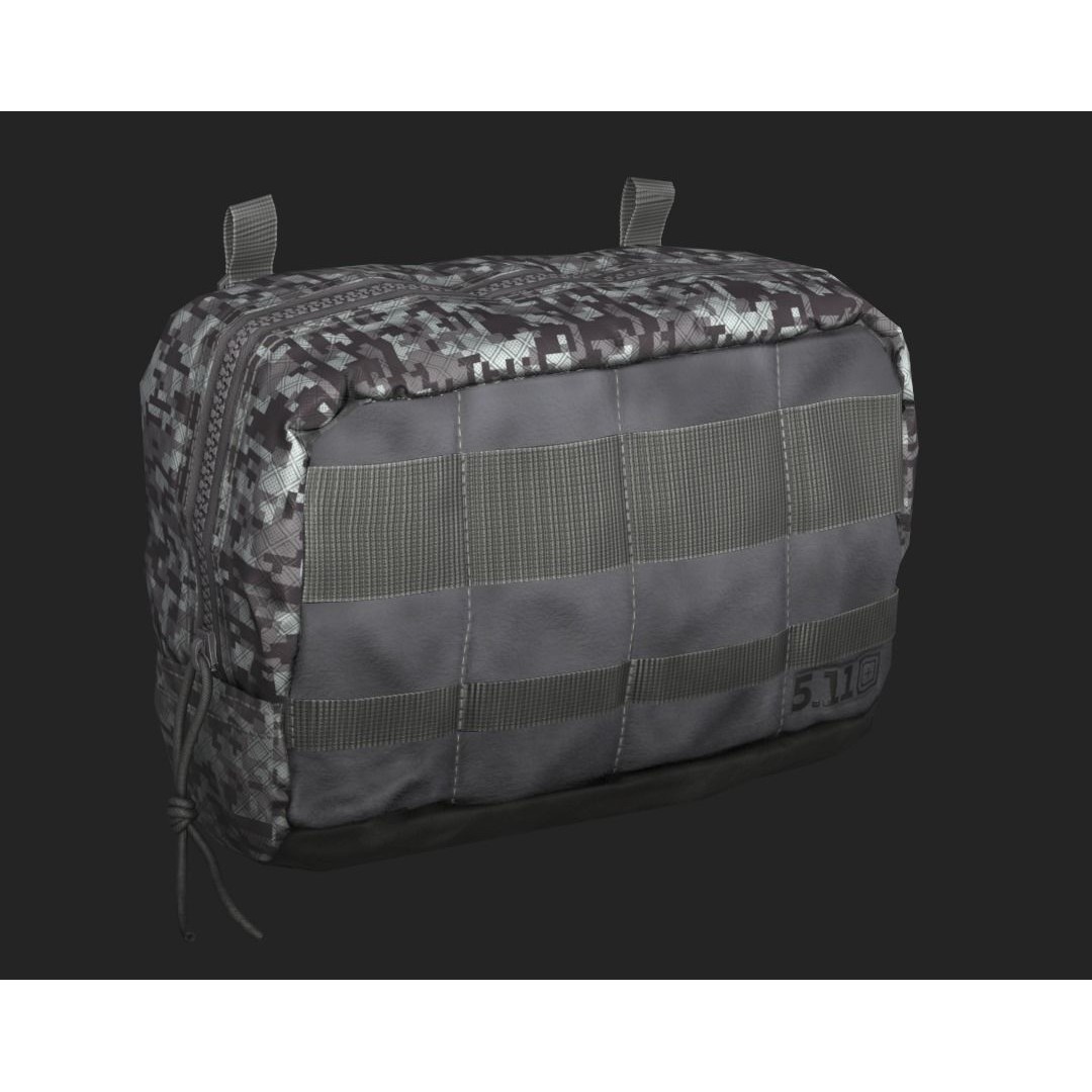 Tactical Pouch 3D Model – Low Poly PBR Game Asset, FBX, OBJ - View 30