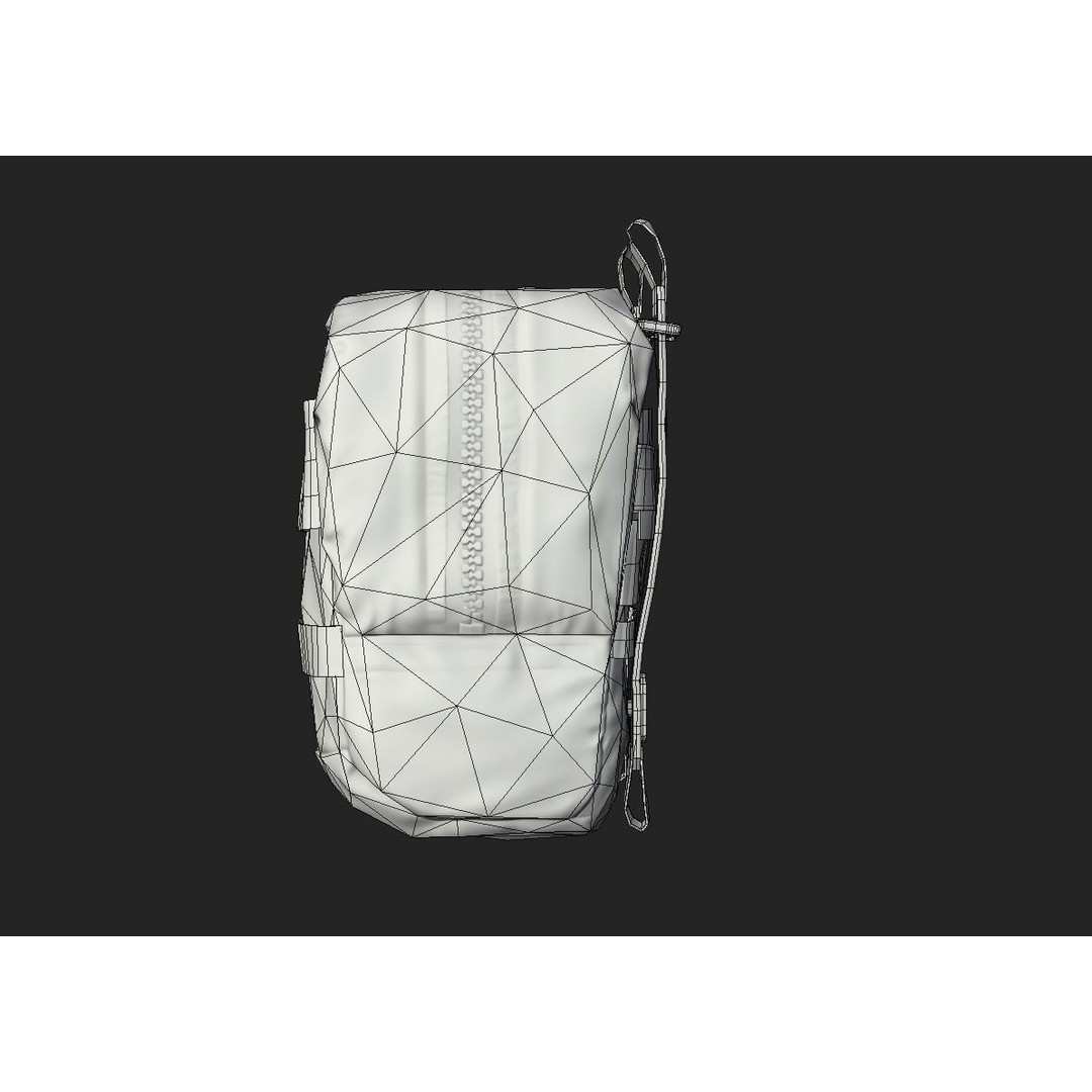 Tactical Pouch 3D Model – Low Poly PBR Game Asset, FBX, OBJ - View 43