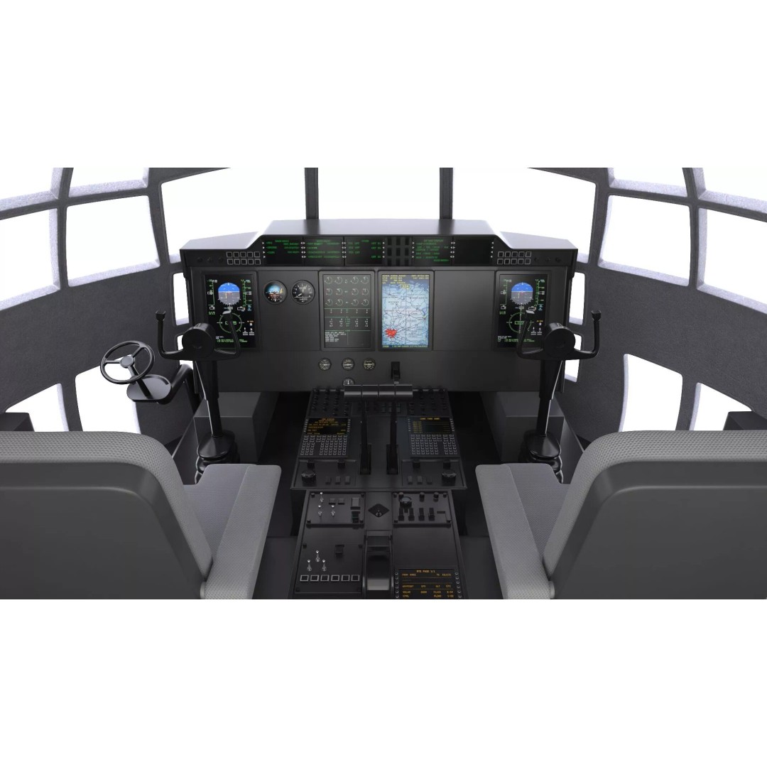 Lockheed C-130 Hercules 3D Model – High-Poly Military Transport Aircraft, FBX - View 6
