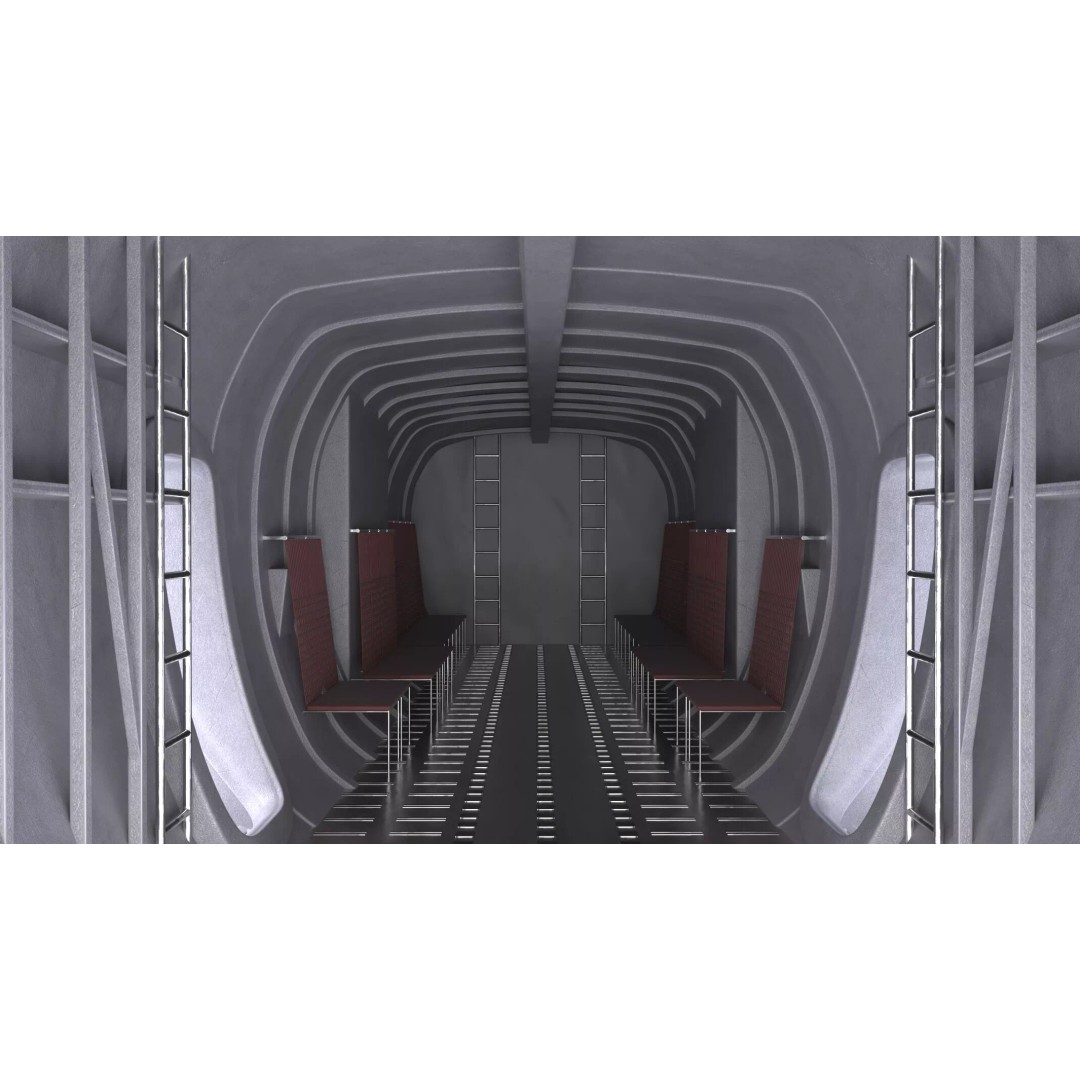 Lockheed C-130 Hercules 3D Model – High-Poly Military Transport Aircraft, FBX - View 8