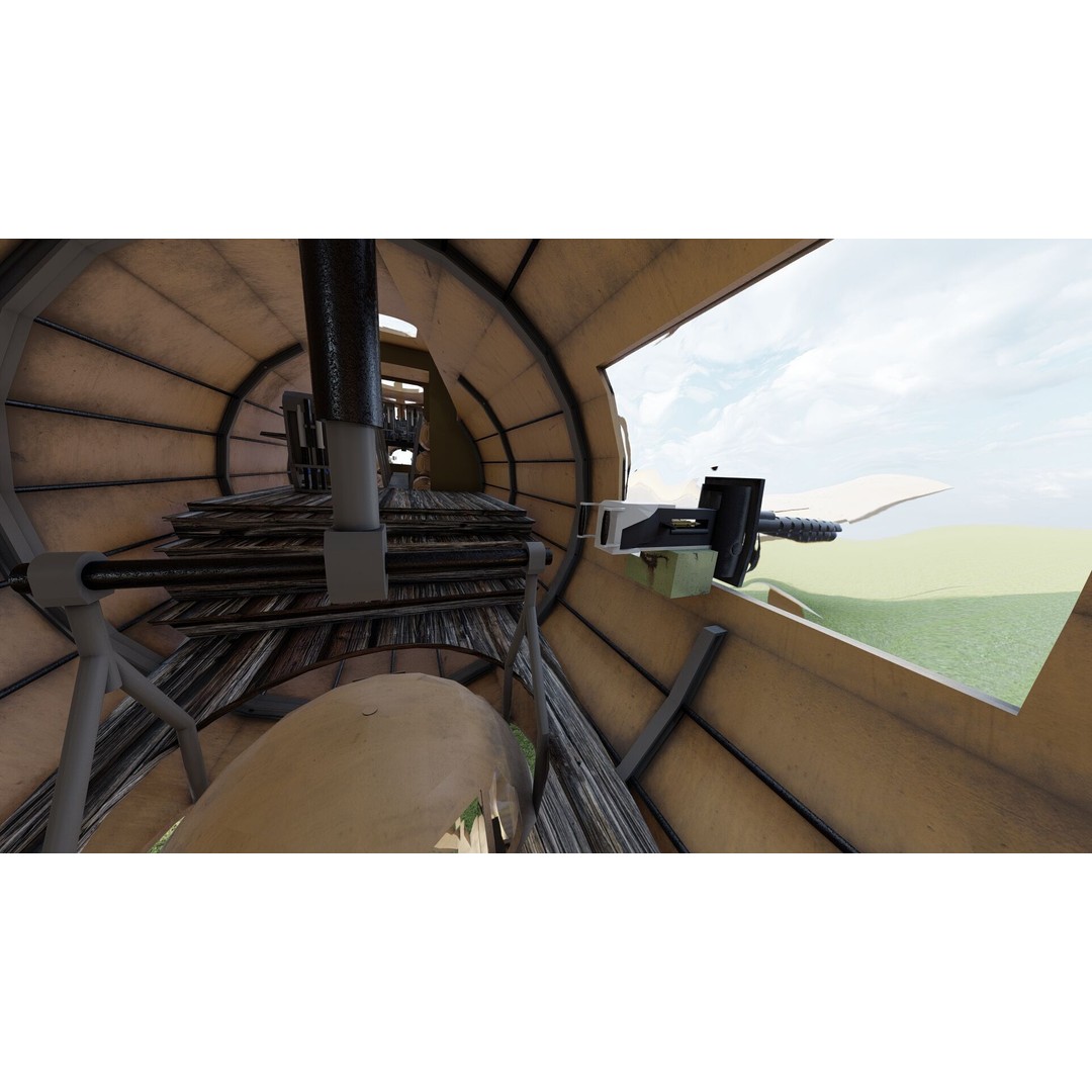 Boeing B-17 Flying Fortress 3D Model – Detailed Military Aircraft, FBX, OBJ - View 41