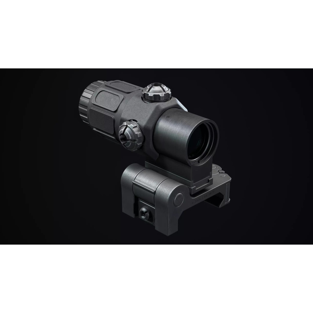EoTech Megnifier 3D Model – Low Poly Military Scope, FBX & PBR Textures - View 10
