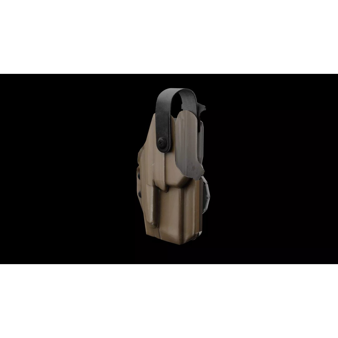 Blade-Tech Sig P320 Holster 3D Model – Low Poly Game Asset, FBX - View 5