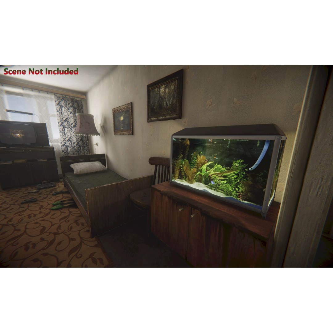 Old Interior Props Pack 3D Model – Low Poly Realistic Assets for Unity - View 14