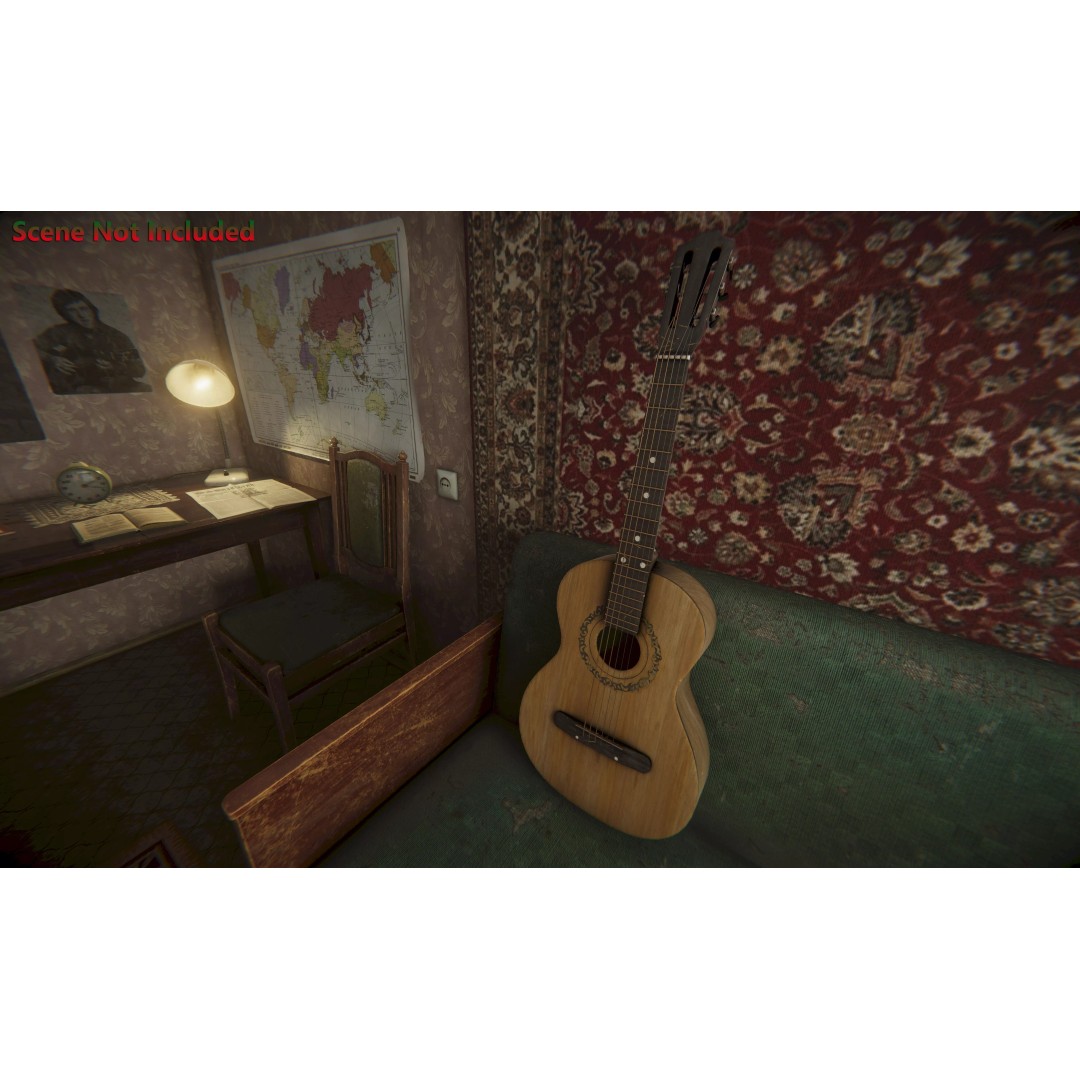 Old Interior Props Pack 3D Model – Low Poly Realistic Assets for Unity - View 18