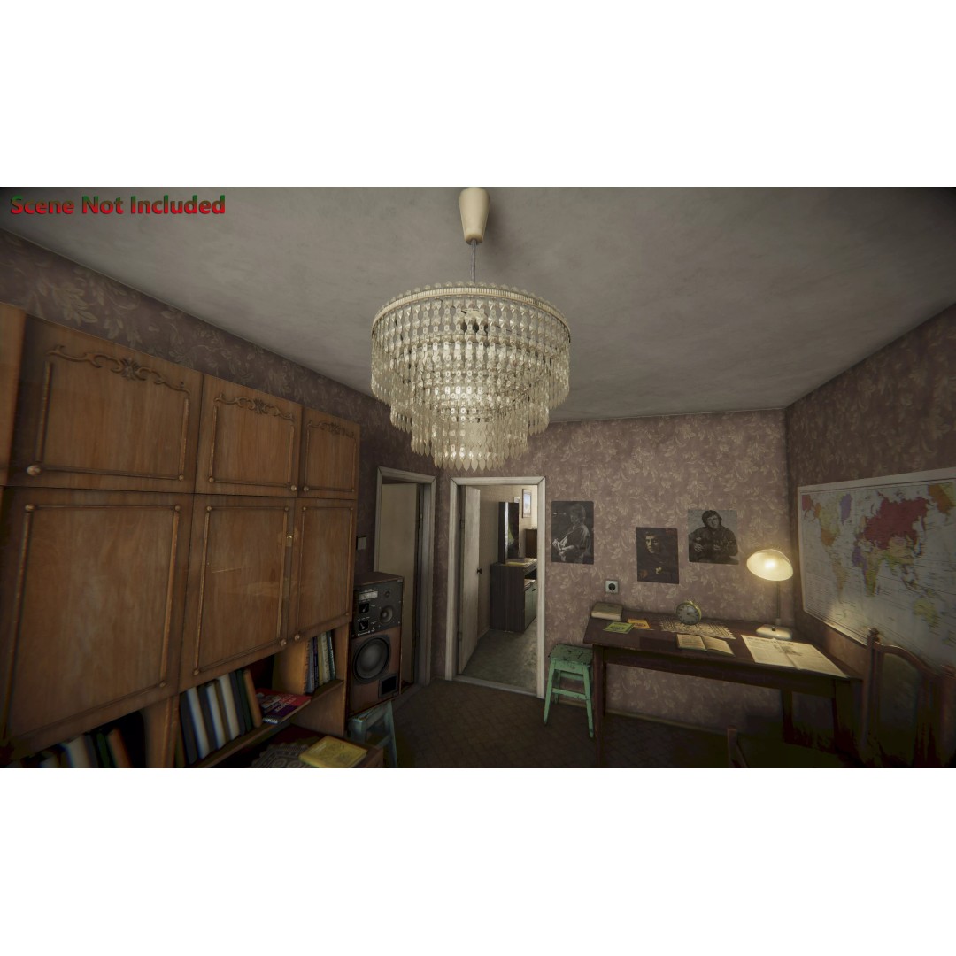 Old Interior Props Pack 3D Model – Low Poly Realistic Assets for Unity - View 20