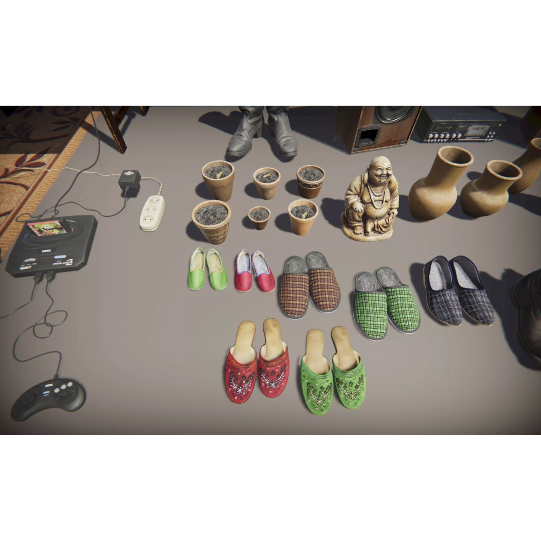 Old Interior Props Pack 3D Model – Low Poly Realistic Assets for Unity - View 23