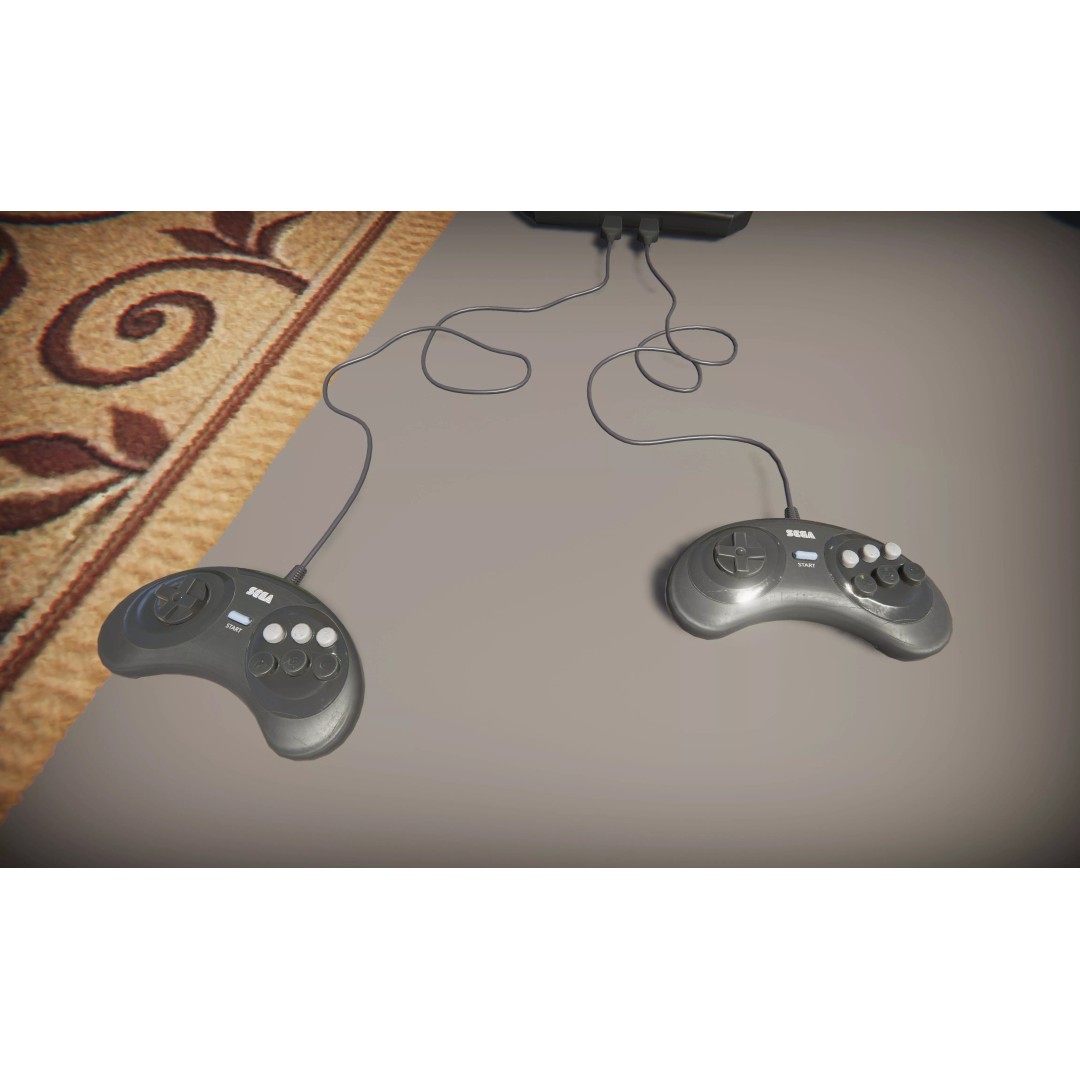 Old Interior Props Pack 3D Model – Low Poly Realistic Assets for Unity - View 26